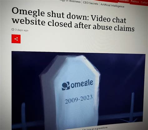 Omegle shut down: Video chat website closed after。